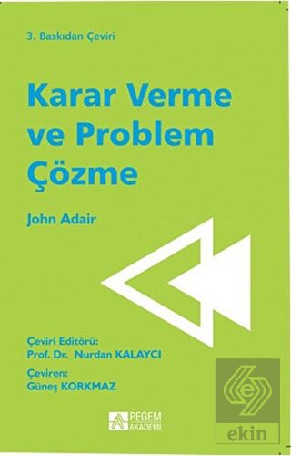 Karar Verme ve Problem Çözme