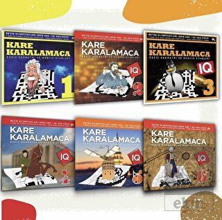 Kare Karalamaca Seti 1 - 7' den 70' e Akıl ve Mant