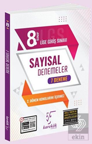 Karekök Yayınları 8. Sınıf LGS Sayısal 7 li Deneme