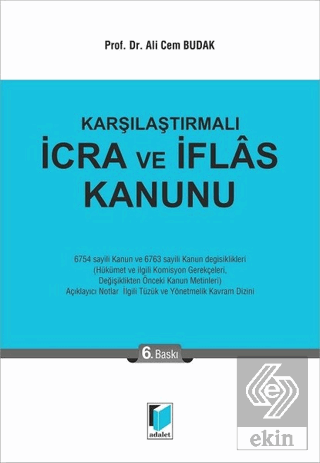 Karşılaştırmalı İcra ve İflas Kanunu