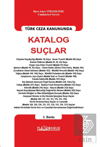 Katalog Suçlar