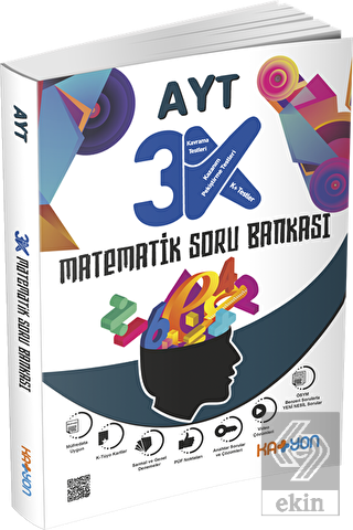 Katyon Yayınları AYT 3K Matematik Soru Bankası