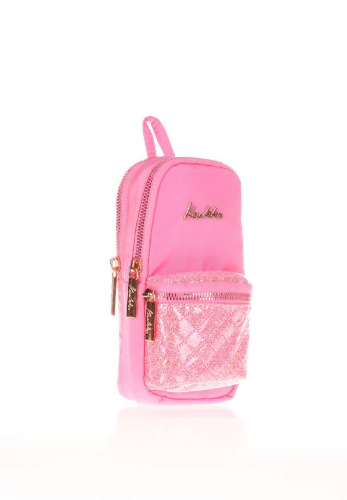 KAUKKO BRIGHT JUNIOR BAG KALEM ÇANTASI (KAPİTONE-PEMBE)
