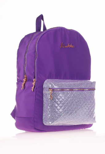 KAUKKO BRIGHT SIRT ÇANTASI (KAPİTONE-MOR)