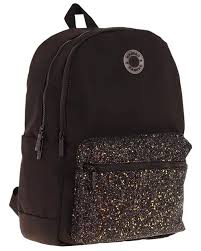 KAUKKO BRIGHT SIRT ÇANTASI TAŞLI SİYAH