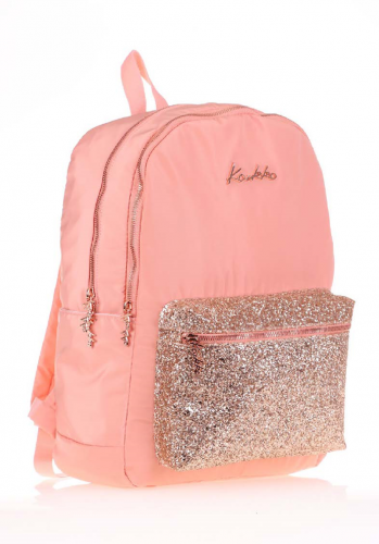 Kaukko K1520 Bright Sırt Çantası Taşlı Somon