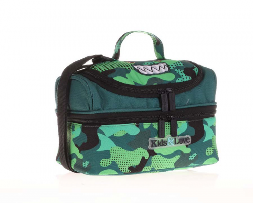 KAUKKO KIDS&LOVE BESLENME ÇANTASI (SQUARE DINOSAUR