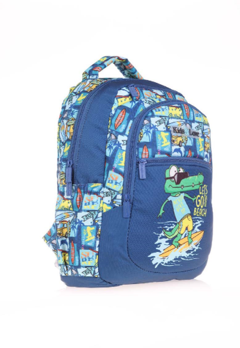 KAUKKO KIDS&LOVE SIRT ÇANTASI (FAST CROCODILE)