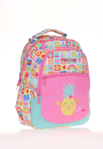 KAUKKO KIDS&LOVE SIRT ÇANTASI (FLAT PINEAPPLE)