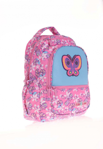 KAUKKO KIDS&LOVE SIRT ÇANTASI (RUBBER BUTTERFLY)