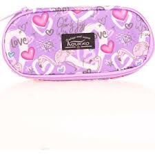 KAUKKO NATURE ÖZEL BÖLMELİ KALEM ÇANTASI FLAMİNGO KRN-K2629