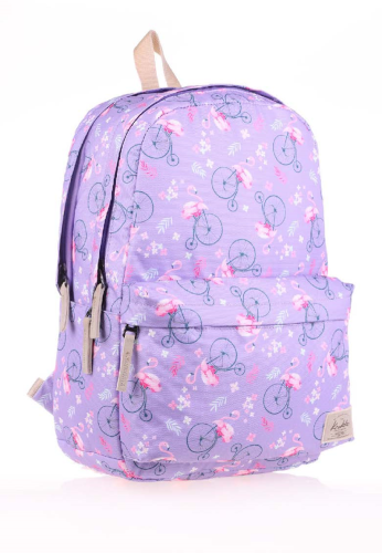 KAUKKO NATURE SIRT ÇANTASI (LILAC FLAMINGO)