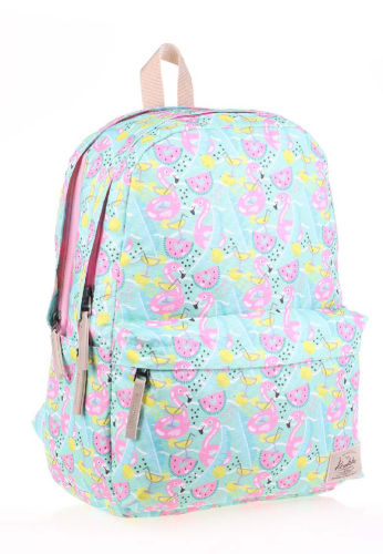 KAUKKO NATURE SIRT ÇANTASI (SUMMER FLAMINGO)