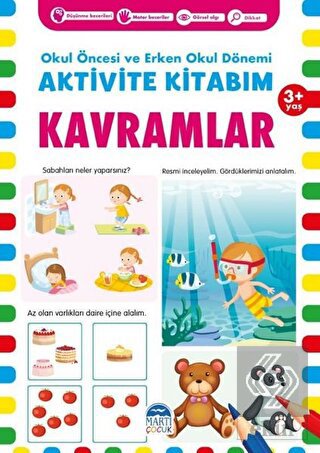 Kavramlar 3+ Yaş - Okul Öncesi ve Erken Okul Dönem