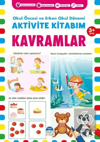 Kavramlar 3+ Yaş - Okul Öncesi ve Erken Okul Dönem