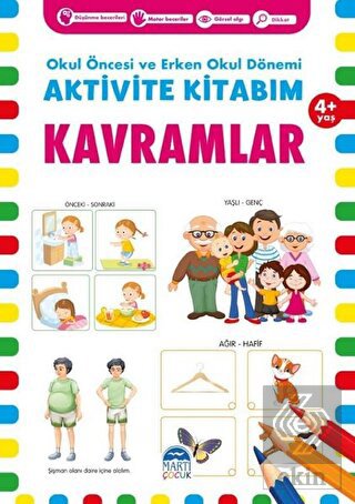 Kavramlar 4+ Yaş - Okul Öncesi ve Erken Okul Dönem