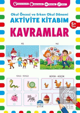 Kavramlar 5+ Yaş - Okul Öncesi ve Erken Okul Dönem