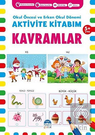 Kavramlar 5+ Yaş - Okul Öncesi ve Erken Okul Dönem