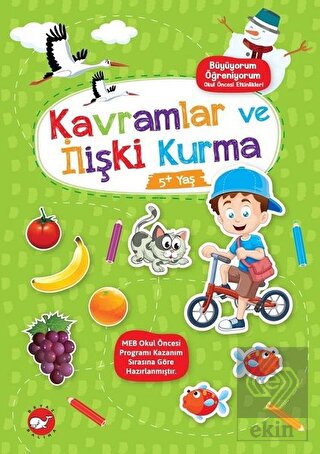 Kavramlar ve İlişki Kurma 5+ Yaş - Büyüyorum Öğren