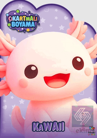Kawaii Zamanı – Çıkartmalı Boyama Kitabı