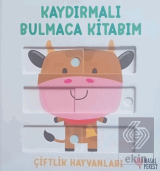 Kaydırmalı Bulmaca Kitabım - Çiftlik Hayvanlar