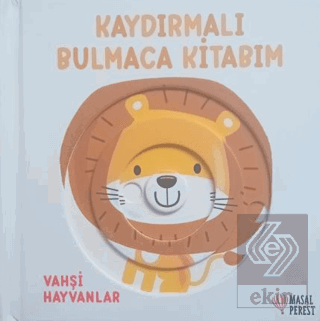 Kaydırmalı Bulmaca Kitabım - Vahşi Hayvanlar