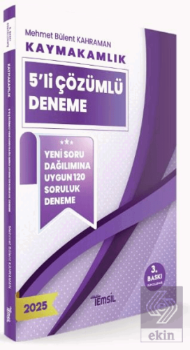 Kaymakamlık 5'li Çözümlü Deneme