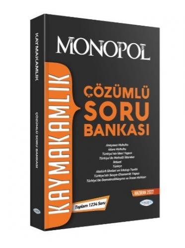  Kaymakamlık Soru Bankası Çözümlü Monopol Yayınları
