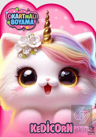 Kedicorn Zamanı – Çıkartmalı Boyama Kitabı