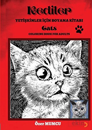 Kediler – Yetişkinler için Boyama Kitabı