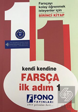 Kendi Kendine Farsça İlk Adım 1 (CD\'li Kutulu)