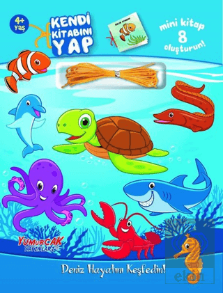 Kendi Kitabını Yap Deniz Hayatını Keşfedin!