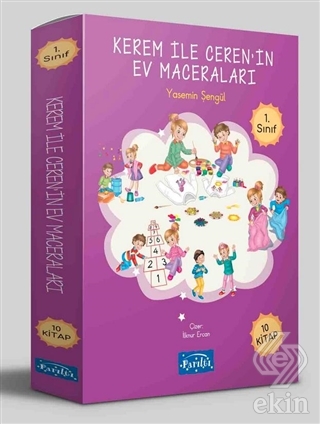 Kerem ile Ceren'in Ev Maceraları - 10 Kitap Set
