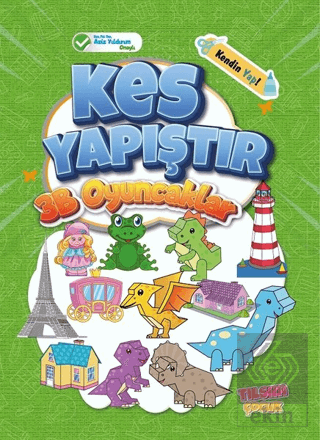 Kes Yapıştır - 3B Oyuncaklar