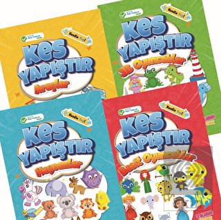 Kes Yapıştır Kitapları Seti (4 Kitap)