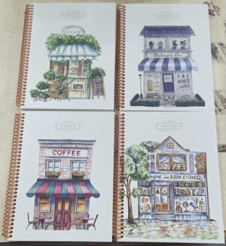 KESKİN COLOR 16,5*22,5 80 YP KARTON KAPAK LA PLUME SHOP DEFTER ÇİZGİLİ