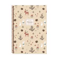 KESKİNCOLOR LAPLUME FOREST 80 YP SPİRALLİ A4 DEFTER ÇİZGİLİ