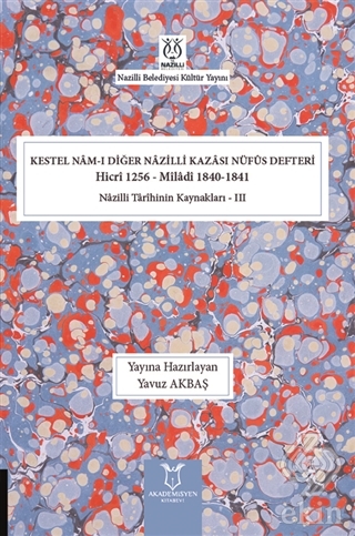 Kestel Nam-ı Diğer Nazilli Kazası Nüfus Defteri Hi