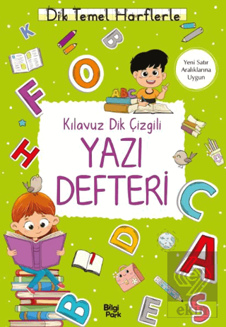 Kılavuz Dik Çizgili Yazı Defteri (Büyük Boy)
