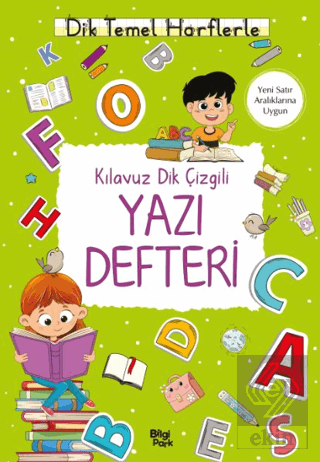Kılavuz Dik Çizgili Yazı Defteri (Küçük Boy)