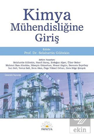 Kimya Mühendisliğine Giriş