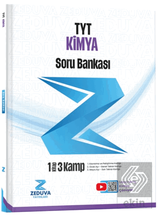 Kimya TYT Kimya 1 Kitap 3 Kamp Soru Bankası Mesut Uğurdoğan Zeduva Yay