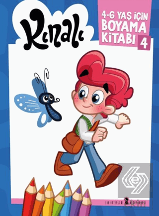 Kınalı 4 - 6 Yaş İçin Boyama Kitabı - 4