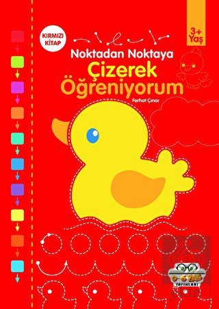 Kırmızı - Çizerek Öğreniyorum - Noktadan Noktaya
