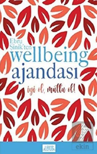 Kırmızı - Ebru Şinik'ten Wellbeing Ajandası