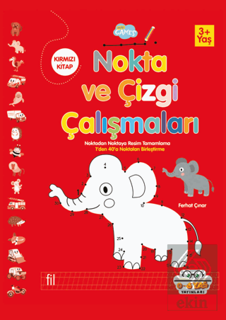 Kırmızı - Nokta Ve Çizgi Çalışmaları