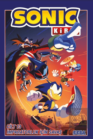 Kirpi Sonic Cilt 13 - İmparatorluk için Savaş Ian Flynn Presstij Kitap