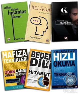Kişisel Gelişim Seti (6 Kitap Takım)
