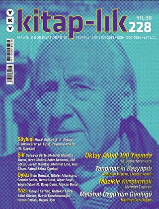 Kitap-lık 228 / Temmuz – Ağustos 2023