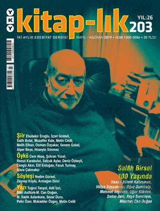 Kitap-lık Dergisi Sayı: 203 Mayıs - Haziran 2019